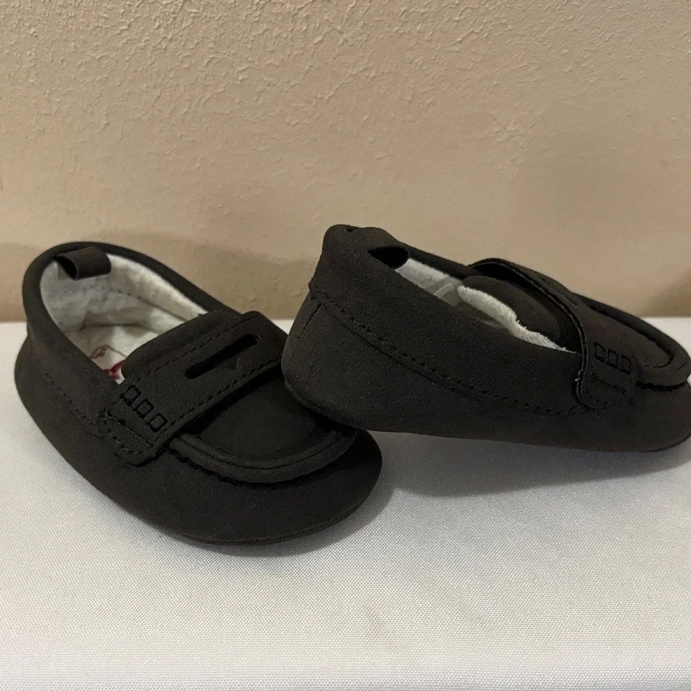 Carter's Dark Brown Kids Moccasins